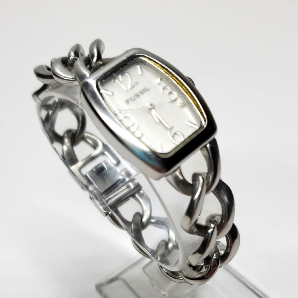 Fossil ES2033 Silver Chain Bracelet Watch